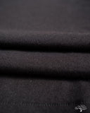 Merz b. Schwanen 2M15C Sturdy Jersey Cropped T-Shirt - Black