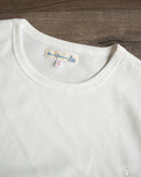 Merz b. Schwanen 2M15C Sturdy Jersey Cropped T-Shirt - White