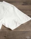 Merz b. Schwanen 2M15C Sturdy Jersey Cropped T-Shirt - White