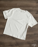 Merz b. Schwanen 2M15C Sturdy Jersey Cropped T-Shirt - White