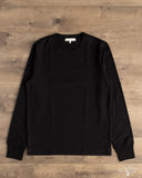 Merz b. Schwanen 2M15LS Sturdy Jersey Long-Sleeve T-Shirt - Deep Black