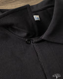 Merz b. Schwanen 2PKPL - Loopwheel Relaxed Fit Pikée Short Sleeve Polo Shirt - Charcoal