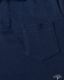 Merz b. Schwanen 2PKPL - Loopwheel Relaxed Fit Pikée Short Sleeve Polo Shirt - Ink Blue