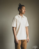 Merz b. Schwanen 2PKPL - Loopwheel Relaxed Fit Pikée Short Sleeve Polo Shirt - Nature