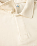 Merz b. Schwanen 2PKPL - Loopwheel Relaxed Fit Pikée Short Sleeve Polo Shirt - Nature