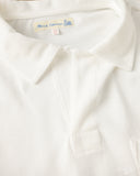 Merz b. Schwanen 2PKPL - Loopwheel Relaxed Fit Pikée Short Sleeve Polo Shirt - White