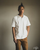 Merz b. Schwanen 2PKPL - Loopwheel Relaxed Fit Pikée Short Sleeve Polo Shirt - White