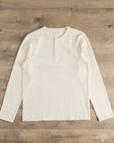 Merz b. Schwanen 2S08 Heavyweight Long-Sleeve Henley - Nature