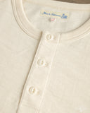 Merz b. Schwanen 2S08 Heavyweight Long-Sleeve Henley - Nature