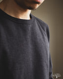 Merz b. Schwanen 2S18 Heavyweight Long-Sleeve Tee - Charcoal