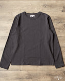 Merz b. Schwanen 2S18 Heavyweight Long-Sleeve Tee - Charcoal