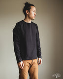 Merz b. Schwanen 2S18 Heavyweight Long-Sleeve Tee - Charcoal