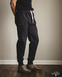 Merz b. Schwanen 359 Loopwheel Midweight Sweatpants - Charcoal