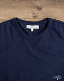 Merz b. Schwanen 3M46 Loopback Fleece Sweatshirt - Ink Blue