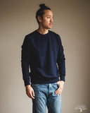 Merz b. Schwanen 3M46 Loopback Fleece Sweatshirt - Ink Blue