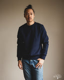 Merz b. Schwanen 3M46 Loopback Fleece Sweatshirt - Ink Blue