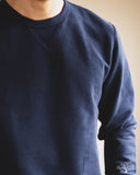 Merz b. Schwanen 3M46 Loopback Fleece Sweatshirt - Ink Blue