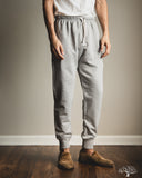 Merz b. Schwanen 3M59 Loopback Fleece Sweatpants - Grey Melange