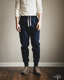 Merz b. Schwanen 3M59 Loopback Fleece Sweatpants - Ink Blue