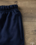 Merz b. Schwanen 3M59 Loopback Fleece Sweatpants - Ink Blue