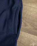 Merz b. Schwanen 3M59 Loopback Fleece Sweatpants - Ink Blue