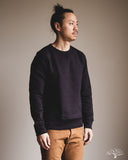 Merz b. Schwanen 3S48 Loopwheel Heavyweight Sweatshirt - Dark Navy