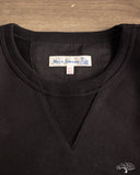 Merz b. Schwanen 3S48 Loopwheel Heavyweight Sweatshirt - Deep Black
