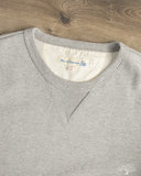 Merz b. Schwanen 3S48 Loopwheel Heavyweight Sweatshirt - Grey Melange