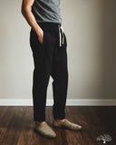 Merz b. Schwanen 3S50 Loopwheel Heavy Sweatpants - Deep Black