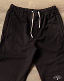 Merz b. Schwanen 3S50 Loopwheel Heavy Sweatpants - Deep Black