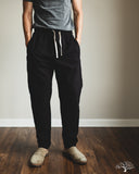 Merz b. Schwanen 3S50 Loopwheel Heavy Sweatpants - Deep Black