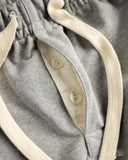 Merz b. Schwanen 3S50 Loopwheel Heavy Sweatpants - Grey Melange