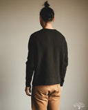 Merz b. Schwanen BLADE02 Merino Wool-Cashmere Waffle Pullover - Forest