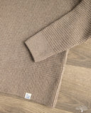 Merz b. Schwanen BLADE02 Merino Wool-Cashmere Waffle Pullover - Grain