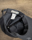 Merz b. Schwanen CAP01 Swan Logo Cotton Twill Cap - Charcoal