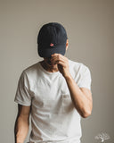 Merz b. Schwanen CAP01 Swan Logo Cotton Twill Cap - Charcoal