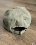 Merz b. Schwanen CAP01 Swan Logo Cotton Twill Cap - Light Army / Nut