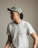 Merz b. Schwanen CAP01 Swan Logo Cotton Twill Cap - Light Army / Nut