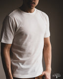 CASHTEE01 Cotton-Cashmere Tee - Nature