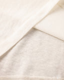Merz b. Schwanen CASHTEE02 Women's Cotton-Cashmere Tee - Nature