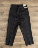 Merz b. Schwanen CHINO01 - 1920's Cotton Twill Worker Chinos - Deep Black