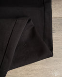 Merz b. Schwanen CHINO01 - Wide Cut Chinos - Deep Black