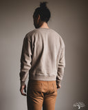 Merz b. Schwanen CREW01 Relaxed Cotton Soft Fleece Sweatshirt - Faded Grain