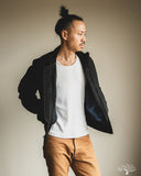 Merz b. Schwanen x Dehen 1920 - Pilot Jacket - Black Wax Cotton