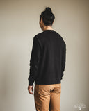 EASYCREW01 Relaxed Lightweight Raglan Sweatshirt - Black