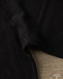 EASYCREW01 Relaxed Lightweight Raglan Sweatshirt - Black