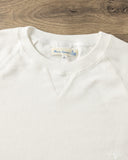 Merz b. Schwanen EASYCREW01 Relaxed Lightweight Raglan Sweatshirt - White