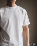 Merz b. Schwanen GHP01 Sturdy Boxy Fit Giza Cotton-Hemp Tee - White