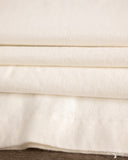 Merz b. Schwanen GHP01 Sturdy Boxy Fit Giza Cotton-Hemp Tee - White