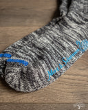 Merz b. Schwanen GS07 Organic Cotton Mélange Socks - Deep Black/Nature
